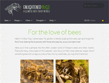 Tablet Screenshot of enlightenedbugs.com